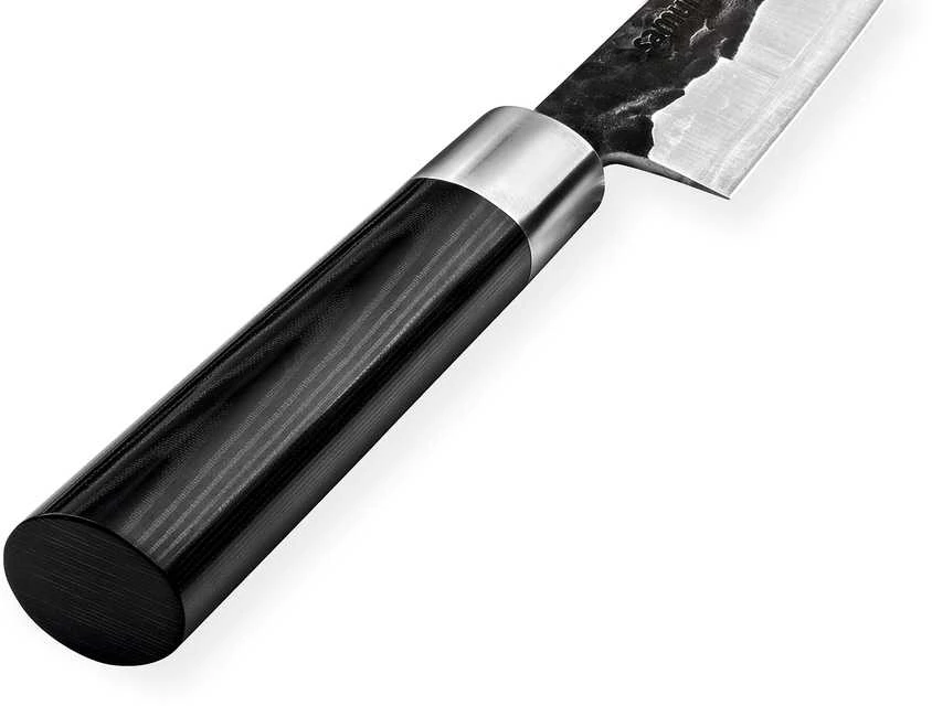 Samura BLACKSMITH universalus virtuvinis peilis 6,4"/162mm iš AUS 10 Kaltas plienas 58 HRC