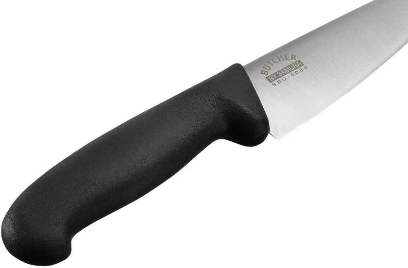 Samura Butcher Contemporary Short Chef virtuvės peilis 150 mm iš AUS 8 Japonijos plienas 58 HRC