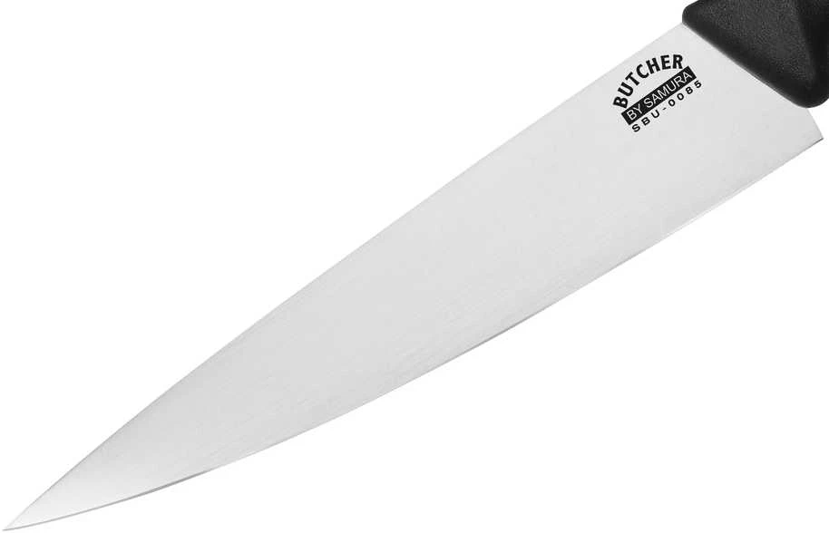 Samura Butcher universalus šefo pagrindinis peilis 219 mm iš AUS 8 Japonijos plieno 58 HRC