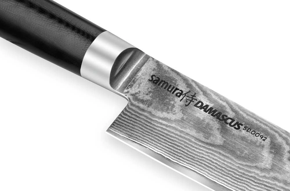 Samura Damasko plieno peilis Santoku SD-0092