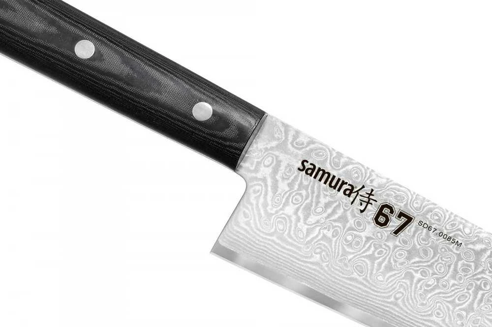 Damasko plieno Šefo peilis Samura SD67-0085M