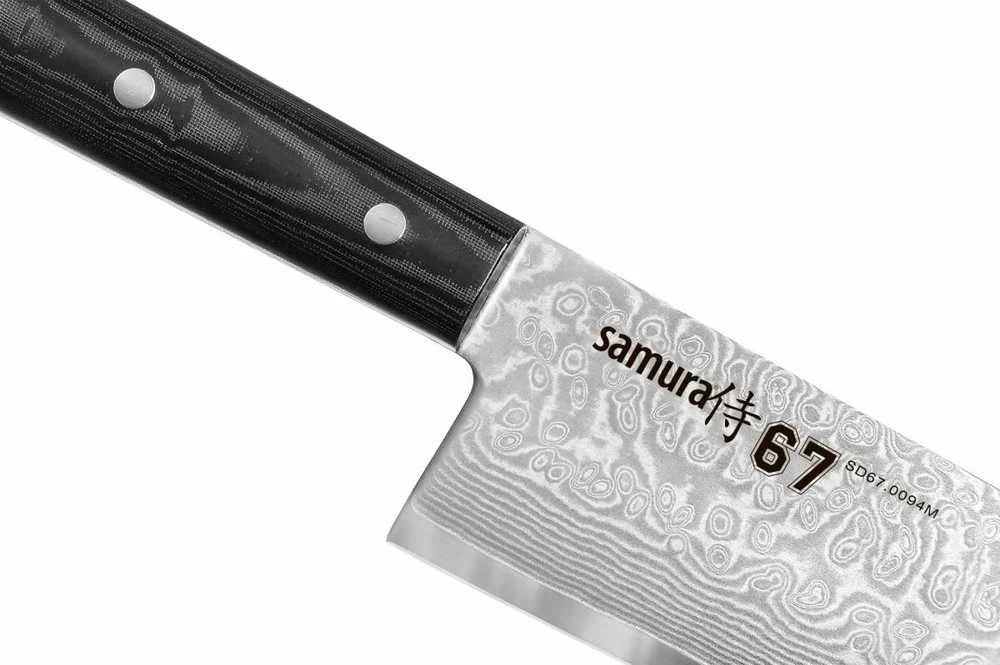 Damasko plieno peilis Samura Santoku SD67-0094M