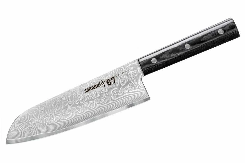 Damasko plieno peilis Samura Santoku SD67-0094M