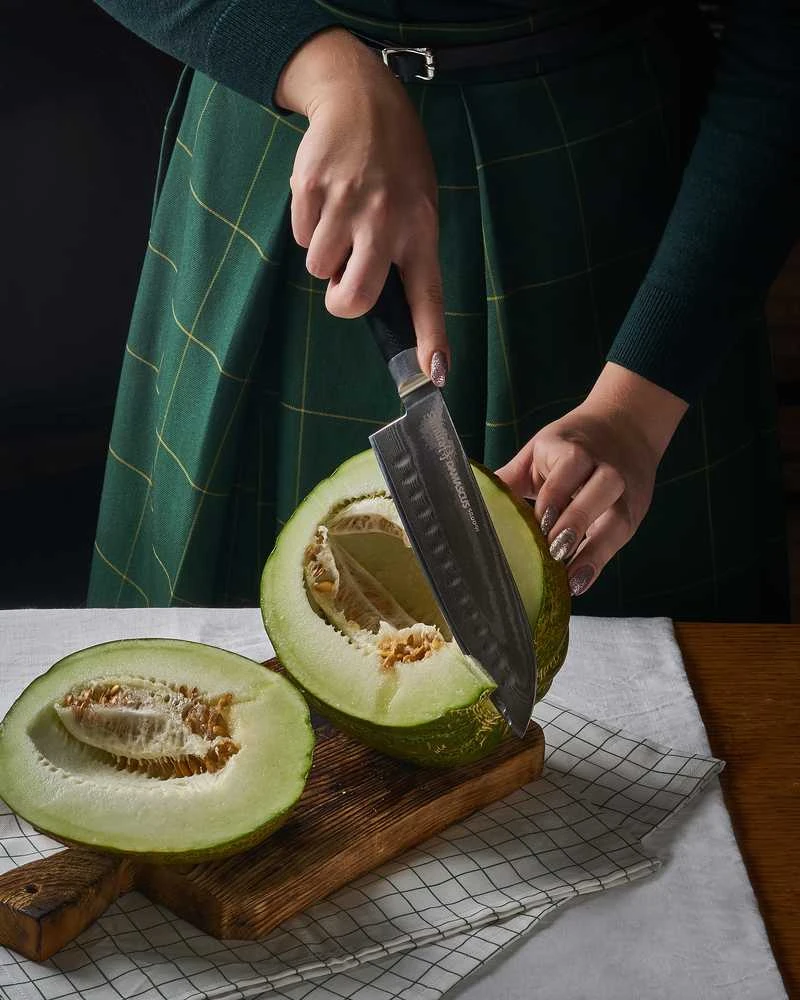 Damasko plieno peilis Samura Santoku SD-0094