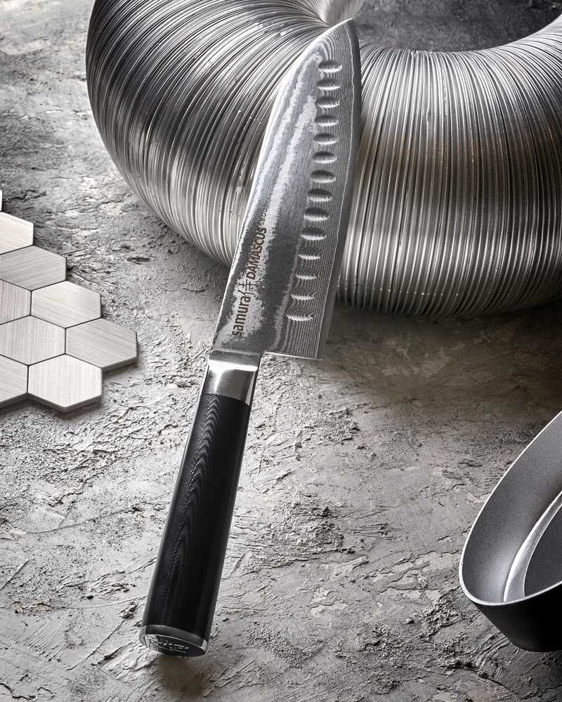 Damasko plieno peilis Samura Santoku SD-0094