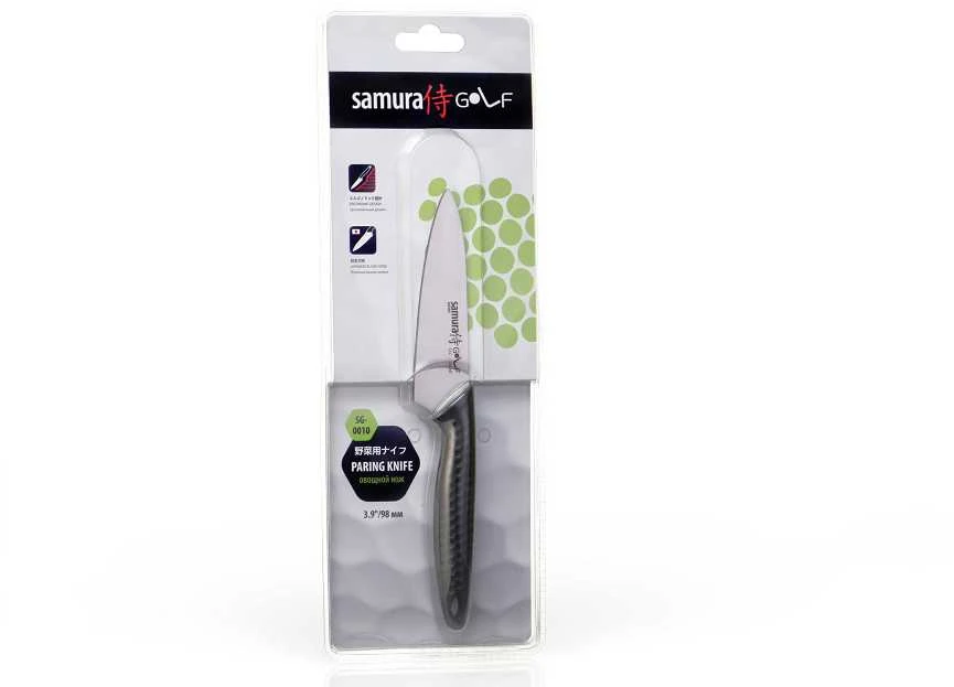Samura Golf universalus virtuvės peilis 98mm iš AUS 8 Japoniško plieno 58 HRC
