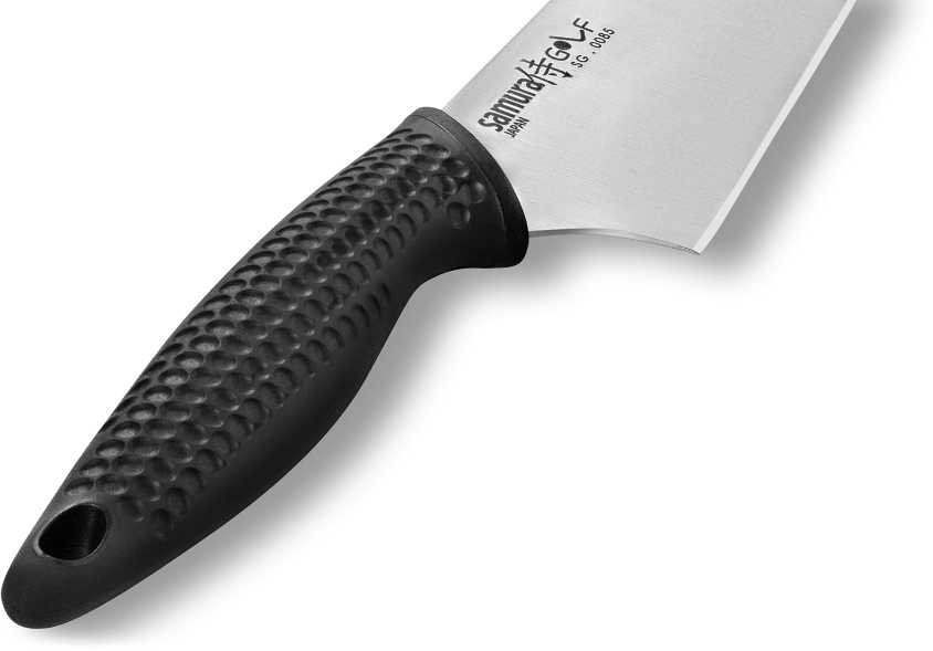 Samura Golf universalus virtuvės šefo peilis 221 mm iš AUS 8 japoniško plieno 58 HRC