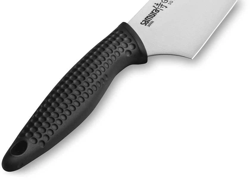 Samura Golf universalus virtuvės Santoku peilis 180mm iš AUS 8 Japoniškas plienas 58 HRC