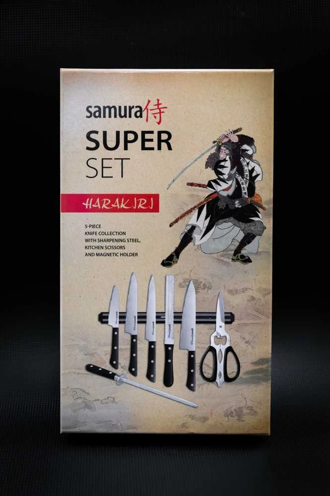 Sia Samura Latvija Peilių rinkinys Harakiri Super 8d. SHR-0280B