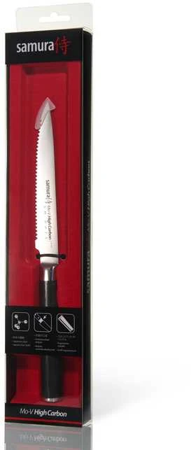 Samura MO-V universalus pomidorų peilis 5"/120mm iš AUS 8 japoniško plieno 59 HRC