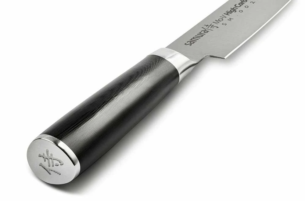 Samura MO-V universalus virtuvės peilis 5"/125 mm iš AUS 8 japoniško plieno 59 HRC