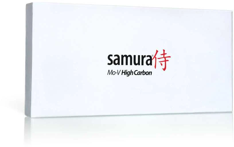 Samura MO-V rinkinys 3vnt. peiliai Pjovimas 90mm / Naudingumas 125mm / Virėjos 200mm iš AUS 8 Japoniškas plienas 59 HRC