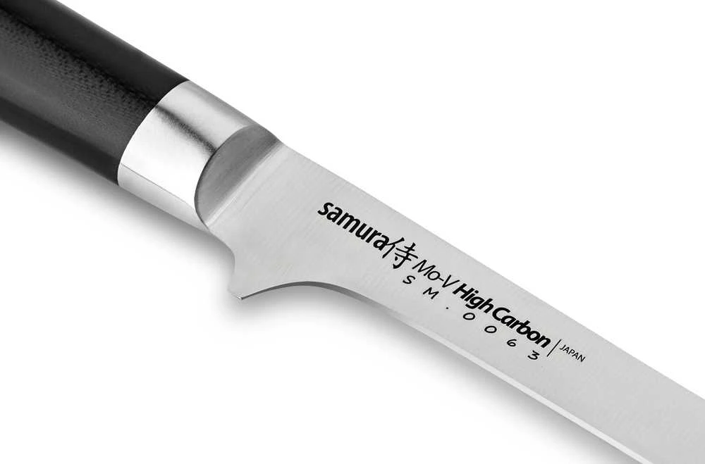 Samura MO-V universalus iškaulinėjimo peilis 6,5"/165 mm iš AUS 8 japoniško plieno 59 HRC