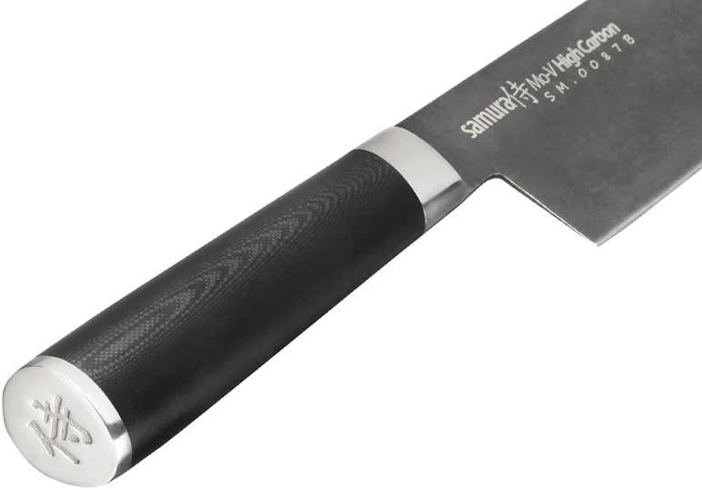 Samura MO-V Stonewash Grand Chef peilis 240mm. iš AUS 8 Japoniškas plienas 59 HRC