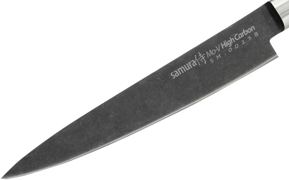 Samura MO-V Stonewash Univesal veidrodis 150 mm iš AUS 8 japoniško plieno 59 HRC