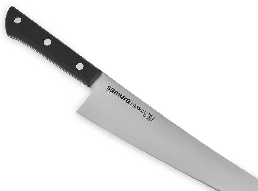 Samura MOJO 8 dalių virtuvinis peilių rinkinys su blokeliu, juodas — virtuvės, virėjo, duonos, filė, pjaustymo peiliai