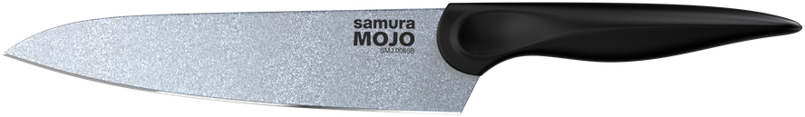 Samura MOJO 8 dalių virtuvinis peilių rinkinys su blokeliu, juodas — virtuvės, virėjo, duonos, filė, pjaustymo peiliai
