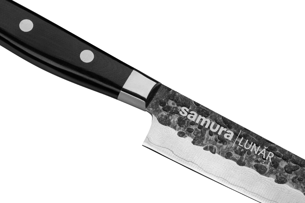 Samura PRO-S LUNAR 6'' (15,2 cm) universalus peilis – plaktas Damasko plienas, G10 rankena, profesionalus pjovimas