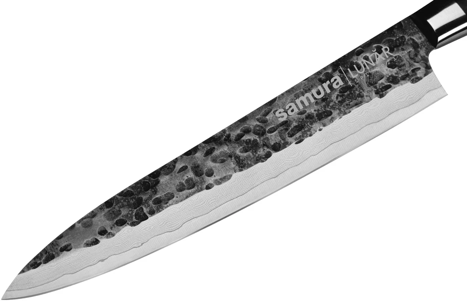 Samura PRO-S LUNAR 6'' (15,2 cm) universalus peilis – plaktas Damasko plienas, G10 rankena, profesionalus pjovimas