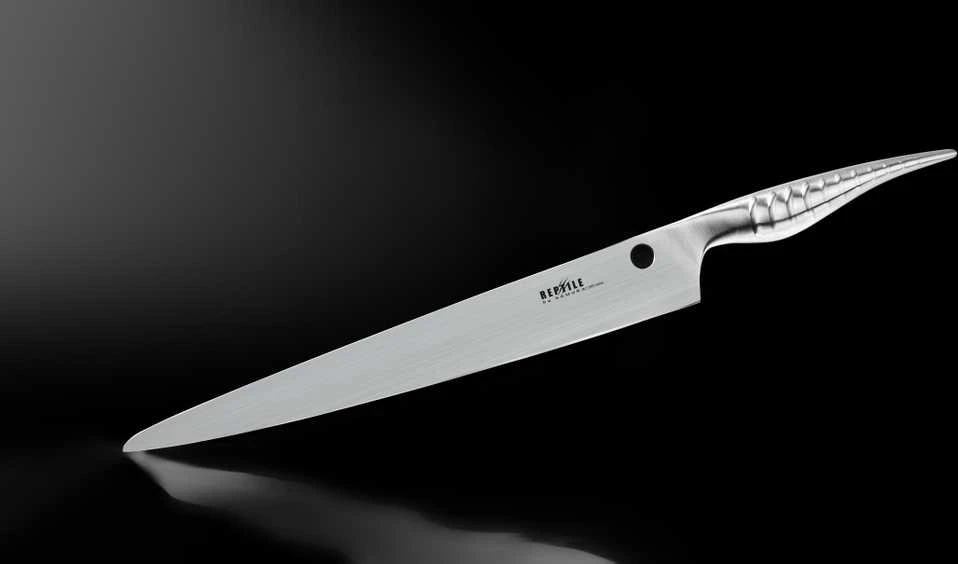 Samura REPTILE universalus virtuvės pjaustymo peilis 274 mm iš AUS 10 japoniško plieno 60 HRC