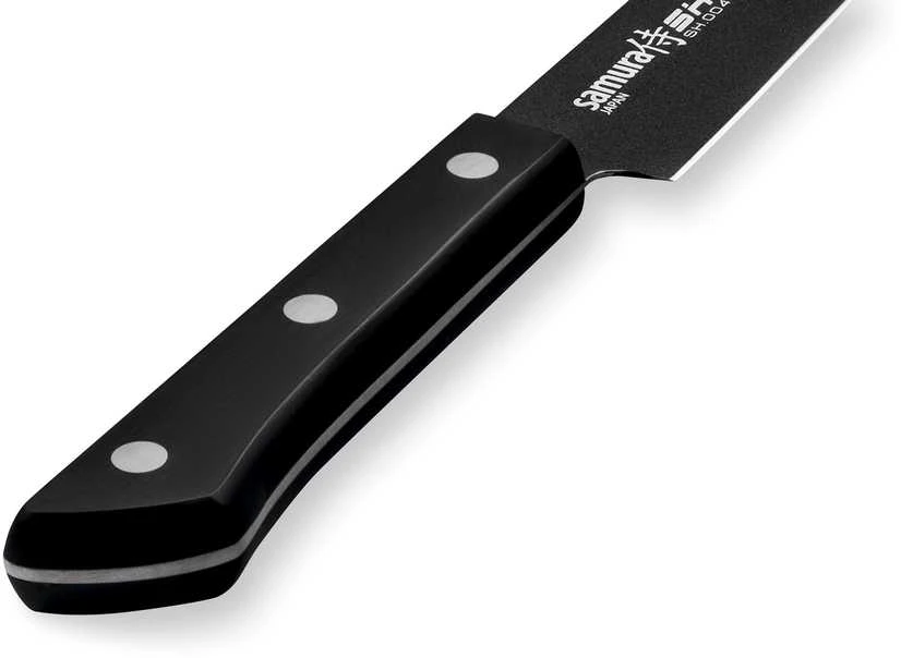 Samura SHADOW Universalus Nakiri peilis su juoda nepridegančia danga 6,7"/170mm iš AUS 8 Japoniško plieno 59 HRC