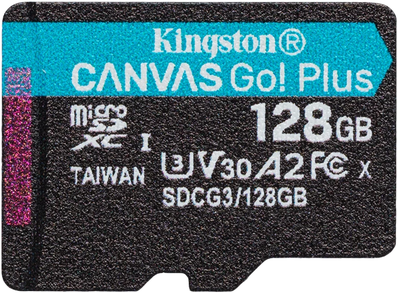 Atminties kortelė Kingston microSDXC Canvas Go! Plus 128GB