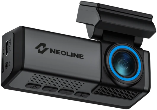 Neoline Flash 2K Dual 1440p+1080p, Wi-Fi - dviejų kamerų vaizdo registratorius, juodas