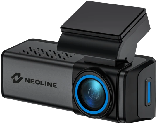 Neoline Flash 2K Dual 1440p+1080p, Wi-Fi - dviejų kamerų vaizdo registratorius, juodas