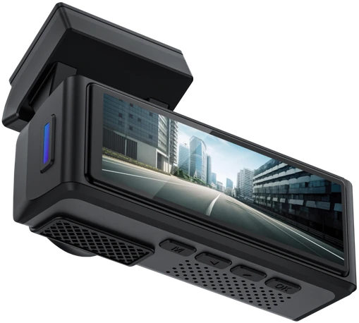 Neoline Flash 2K Dual 1440p+1080p, Wi-Fi - dviejų kamerų vaizdo registratorius, juodas