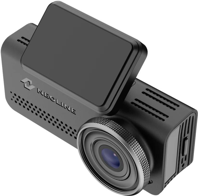 Neoline Argus 4K Dual 2160p+1080p, Wi-Fi, GPS - dviejų kamerų vaizdo registratorius su GPS duomenų baze, juodas
