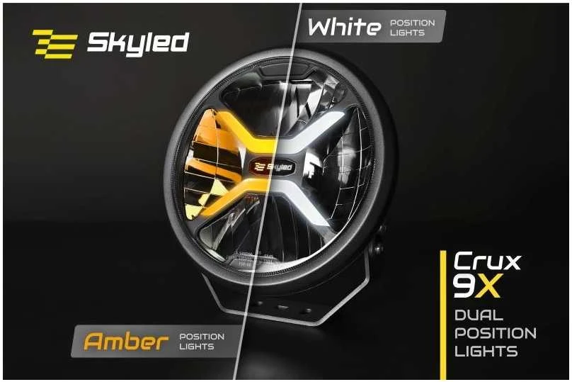 Halogenas SKYLED Crux 9X 9" FULL LED (40W, 11 000 lm, 10–32V)