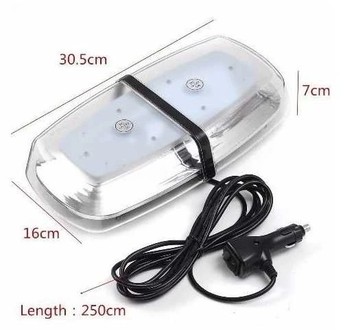 LED signalinis žibintas geltonas R65 R10 max42W