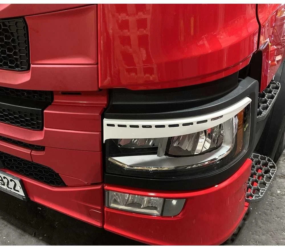 Priekinų žibintų apdaila Scania S/R 2016- LED reflekt., 1444014S22