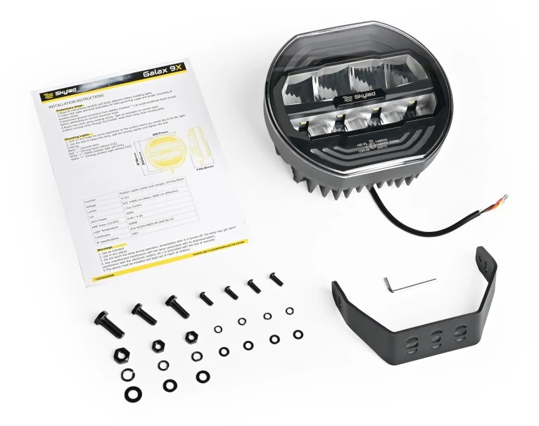 SKYLED Galax 9X FI227 tolimas reflektorius (100W, baltas ir oranžinis) R10/R148/R149