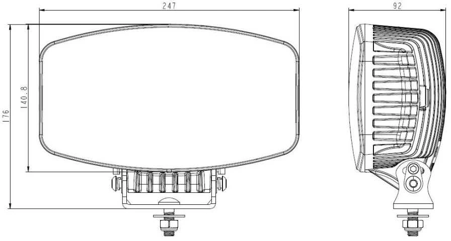SKYLED Jumbo Oculus FULL LED 90W – JE320.50