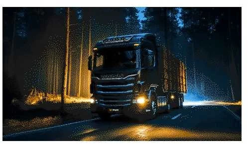 SKYLED JUMBO STELLA FLASH FULL LED tolimų šviesų LED su dangteliu