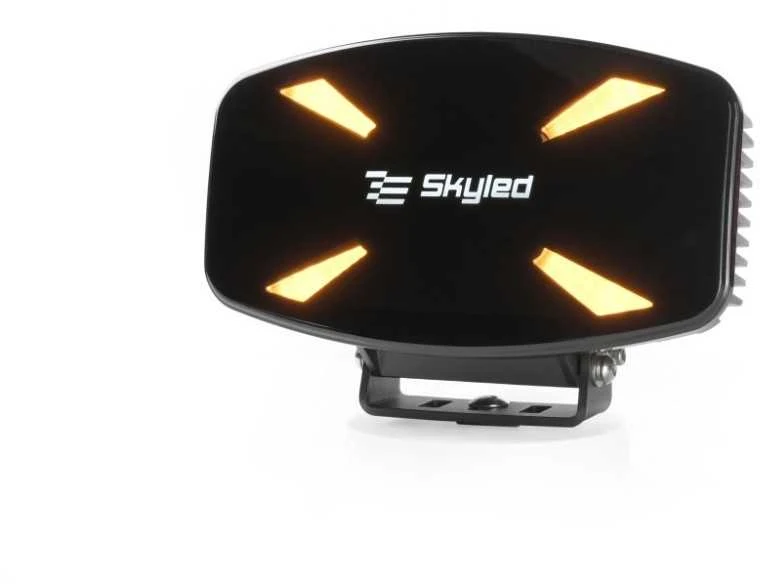 SKYLED JUMBO STELLA FLASH FULL LED tolimų šviesų LED su dangteliu