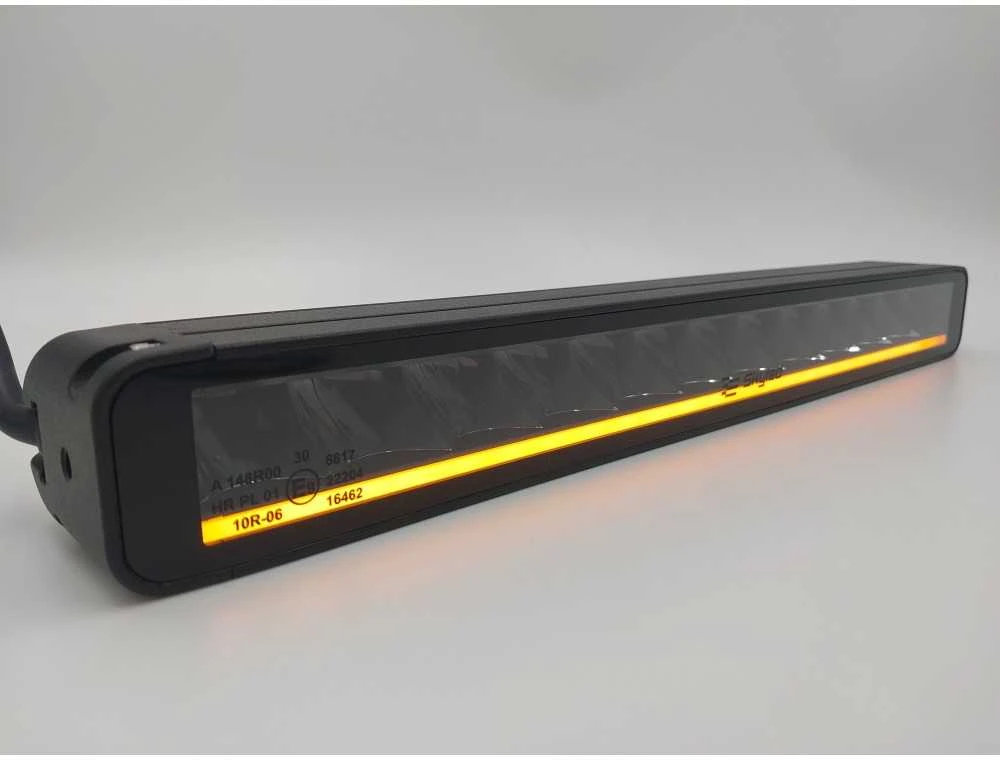 SKYLED SLIDE 14,5" LED juosta (367 mm) su dinaminiu padėties apšvietimu (balta/oranžinė), kat. nr. 130.145LBD