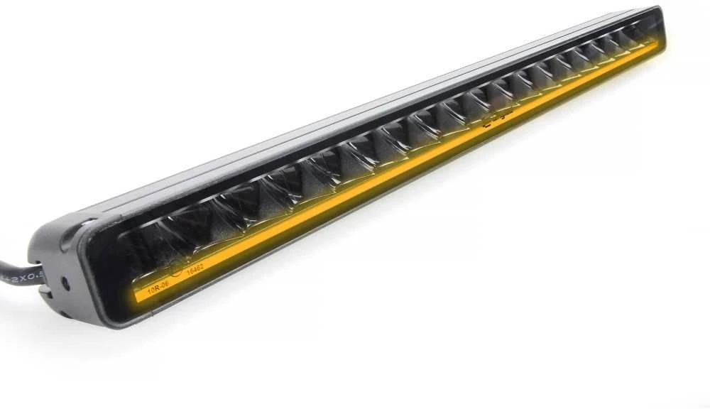 SKYLED SLIDE 21,1" LED juosta (534 mm) su dinaminiu padėties apšvietimu (balta/oranžinė), kat. nr. 130.211LBD
