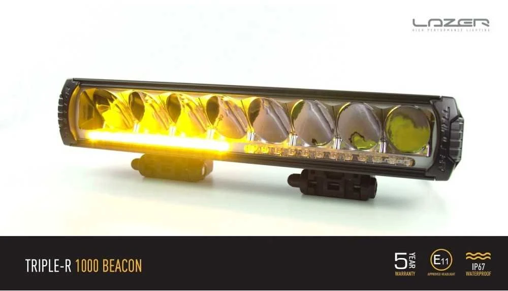 Žibintas Lazer Triple-R 1000 (1300R8-G2-B-BCN) LED sertifikuotas