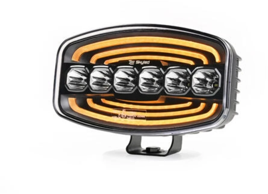 Žibintas SKYLED Jumbo Galax FULL LED 9X (60w, balta ir oranž. gabarit.), JE320.110