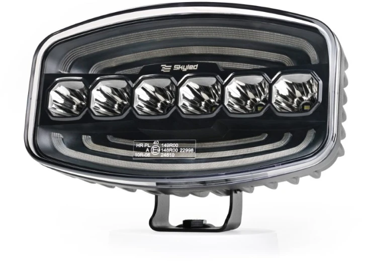 Tolimojo apšvietimo žibintas SKYLED Moai 7X Juodas FI171 (136W, balta ir oranžinė pozicija) R149/R148/R10 - juodas korpusas