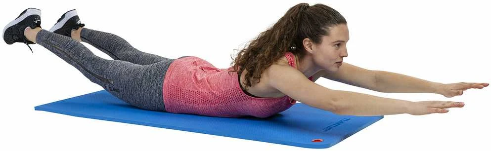 Sportinis kilimėlis TUNTURI Mat PRO Mėlyna 140-180cm (Ilgis: 140 cm)