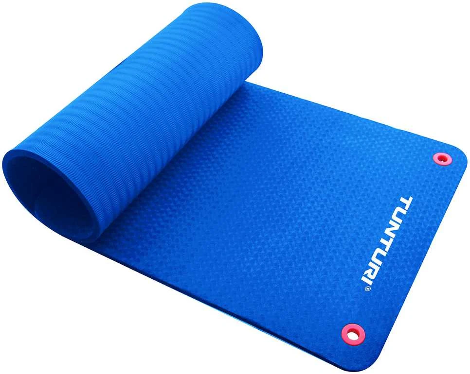 Sportinis kilimėlis TUNTURI Mat PRO Mėlyna 140-180cm (Ilgis: 140 cm)