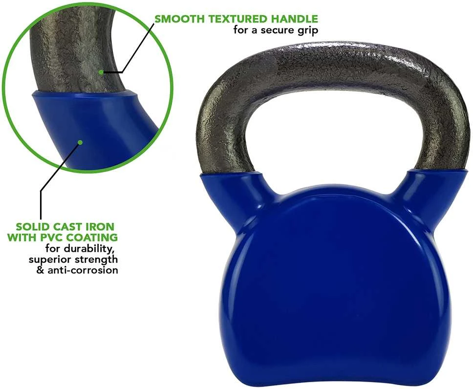 Svarstis (gyra) TUNTURI Vinyl 4-16kg (Svoris: 12 kg)