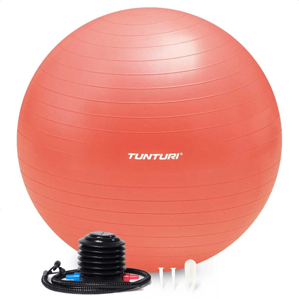 Gimnastikos kamuolys Tunturi Gymball 65–75 cm, Rose auksinis, Anti Burst (Diametras: 75 cm)