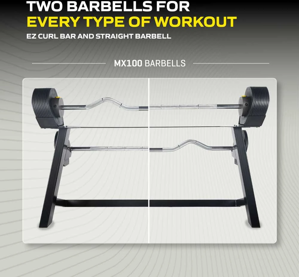 None MX Select MX100 Barbell System & Stand