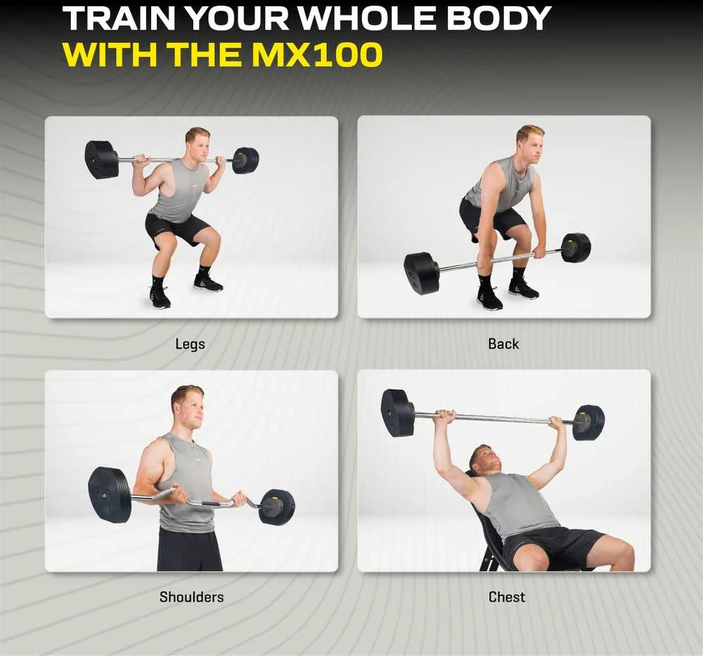 None MX Select MX100 Barbell System & Stand