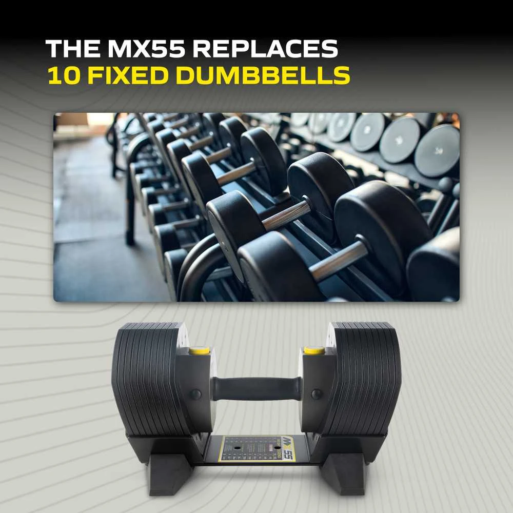 None Adjustable dumbbell TUNTURI MX55 Dumbbell 4.5-24.9kg
