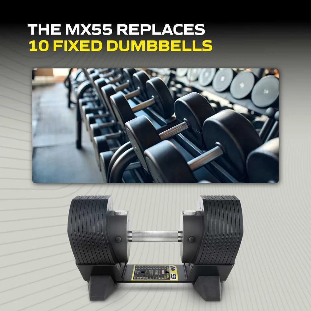 Tunturi MX Select MX55 hanteliai 4,5–24,9kg